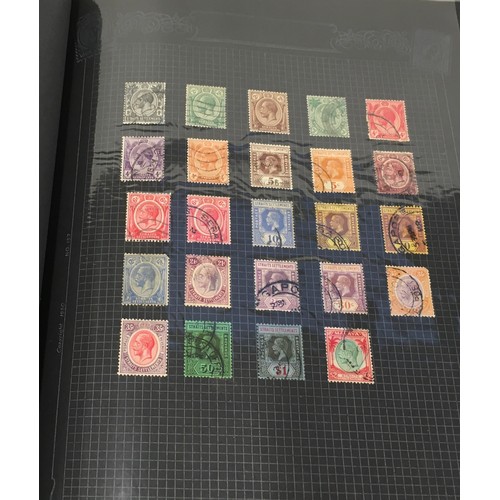 71 - 5 Barclay albums of mainly Commonwealth stamps