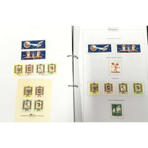 72 - 4 folders of Hungary stamps to include Nazi occupation issues