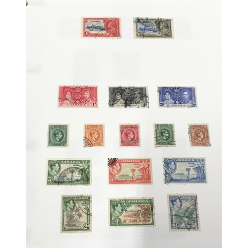 74 - Album of mostly Commonwealth stamps to include some Japan / China examples