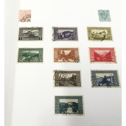 41 - Good collection of Austria and Territories stamps  over two albums