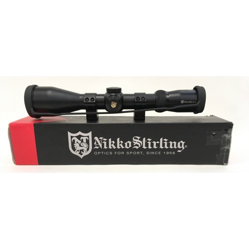 100 - Top quality Nikko Stirling Diamond 2.5-10x50 4 dot rifle scope in original box