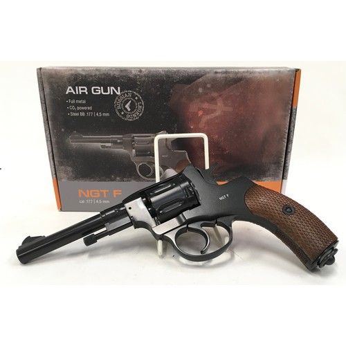 101 - Quality Gletcher NGT F .177 air pistol. Excellent condition with box. *RESTRICTIONS APPLY. REFER TO ... 