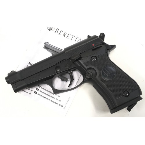 119 - Quality Umarex MOD. 84 FS Beretta air pistol. Excellent condion and boxed. *RESTRICTIONS APPLY. REFE... 