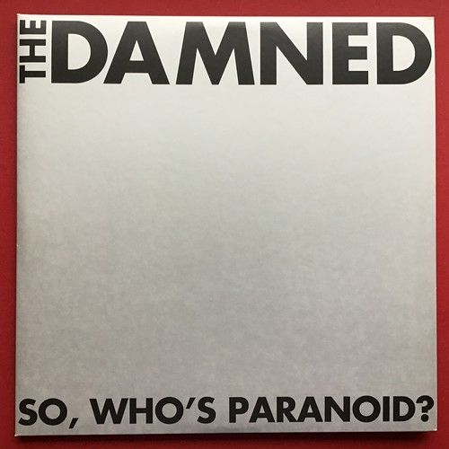 24 - THE DAMNED VINYL LP 'SO, WHO'S PARANOID?'. This Ex Conditioned double album is pressed on Clear viny... 