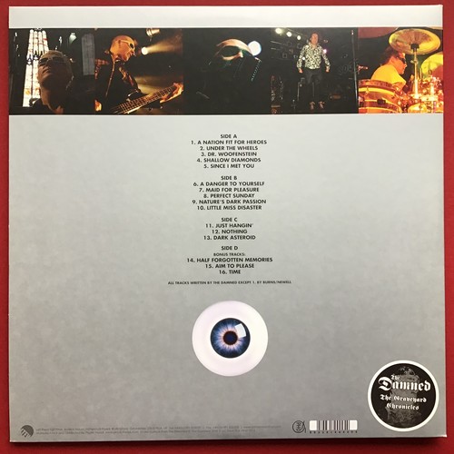 24 - THE DAMNED VINYL LP 'SO, WHO'S PARANOID?'. This Ex Conditioned double album is pressed on Clear viny... 