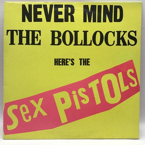 62 - ‘NEVER MIND THE BOLLOCKS HERE’S THE SEX PISTOLS’ by The Sex Pistols. This is the 12 track pressing w... 