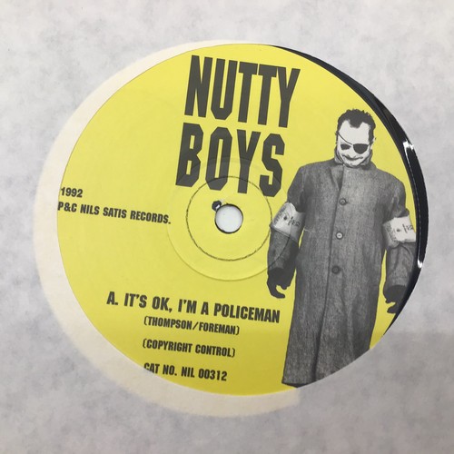 75 - NUTTY BOYS 12” SINGLE. ‘It’s Ok, I’m A Policeman’ Scarce Original UK Pressing in Picture Sleeve and ... 