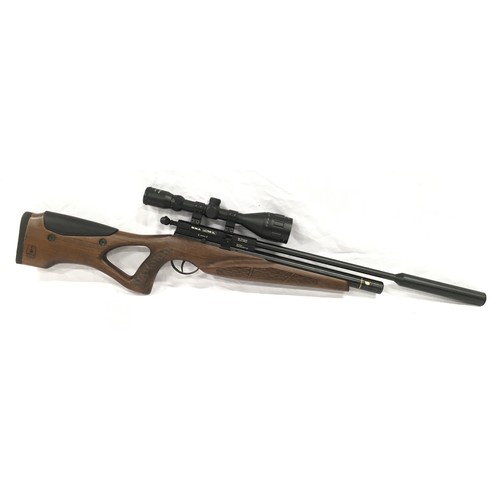 134 - Quality BSA Ultra XL air rifle with fitted Nikko Stirling 4-12x50 AO Mountmaster scope. C/w carry ba... 