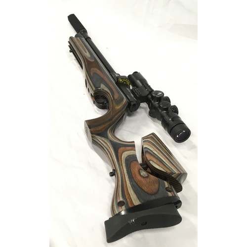 138 - Quality Air Arms S510 Ultimate Sporter air rifle with laminate stock. With fitted MTC Optics Viper X... 