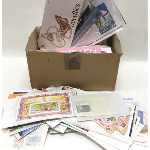 82 - Very large collection of First Day Covers and mint stamp issues. Mainly Jersey/Guernsey, also includ... 