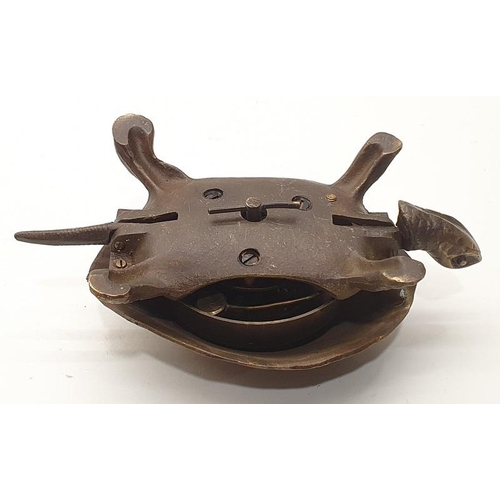 85 - Unusual Bronze desk bell in the shape of a Turtle
