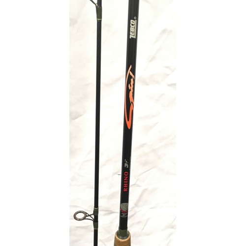 17 - Quality collection of fishing rods to include a shakespeare Odyssey XT Spin 8' rod, an Abu Garcia De... 