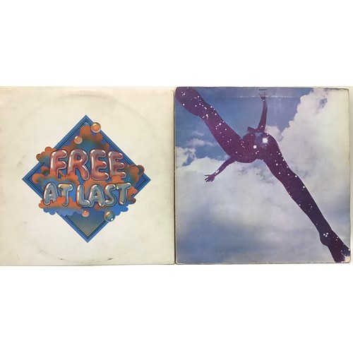 29 - FREE VINYL LP RECORDS. 2 albums on offer here with ‘Free At Last’ on pink rimmed Island ILPS 9192 fo... 