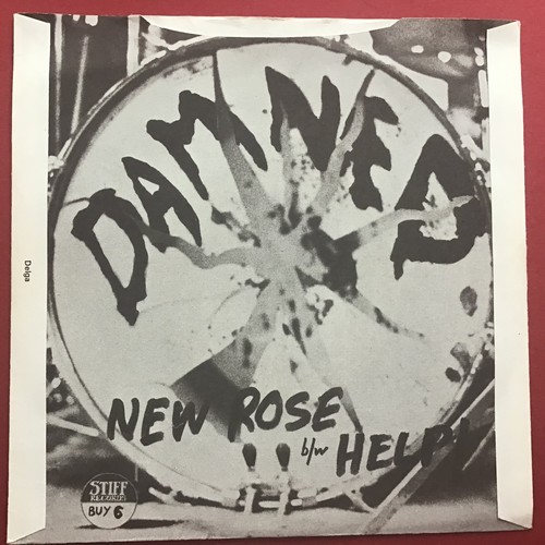 132 - THE DAMNED - 'NEW ROSE/HELP' 7