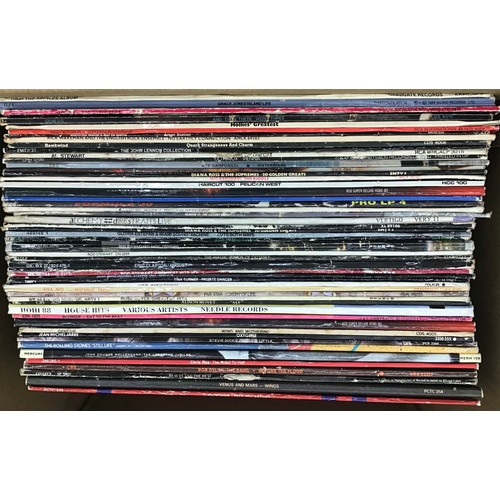 368 - COLLECTION OF ROCK AND POP VINYL LP RECORDS. To include - UB40 - Hawkwind - Blondie - Manfred Mann’s... 