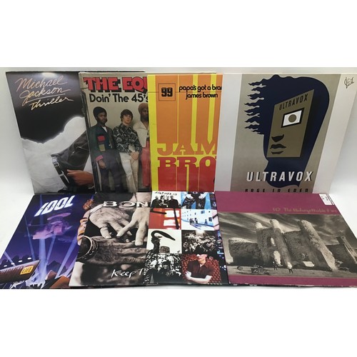 369 - SELECTION OF ROCK AND POP LP RECORDS. This collection has artist’s to include - U2 - Billy Idol - Th... 