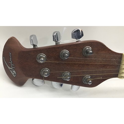 439 - APPLAUSE SEMI ACOUSTIC BOWL BACK GUITAR. Model REF: AE61-1.