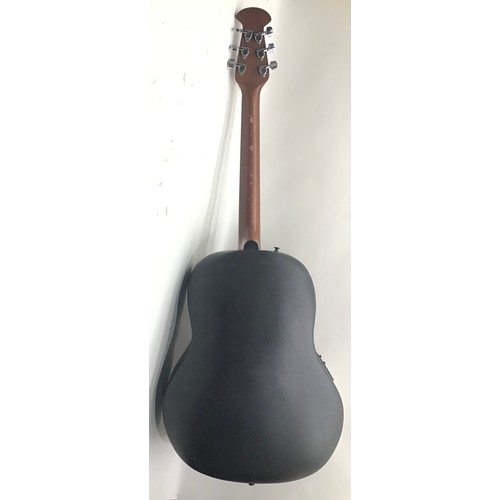 439 - APPLAUSE SEMI ACOUSTIC BOWL BACK GUITAR. Model REF: AE61-1.