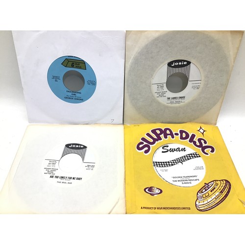 102 - AMERICAN SOUL 7” DEMO RECORDS. 4 nice singles here from - The Soul Duo - George Lemons - The Modern ... 