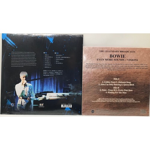 85 - DAVID BOWIE SEALED VINYL’s x 2. A nice picture disc of ‘The Very Best Live At The Montreal Forum 198... 