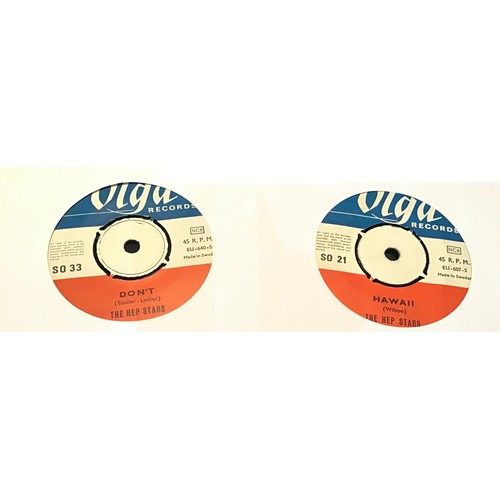 126 - 2 X HEP STARS (ABBA) 7” VINYL SINGLE RECORDS. Here first we have ‘Consolation’ on Olga Records SO 33... 