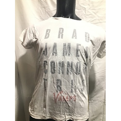 394 - LARGE BOX OF THE VAMPS TOUR T. SHIRTS. Here we have a large quantity of official merchandise sold at... 