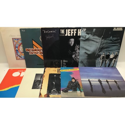 192 - ROCK AND POP RELATED BOX OF LP RECORDS. To include a selection of artists to include - Pink Floyd - ... 