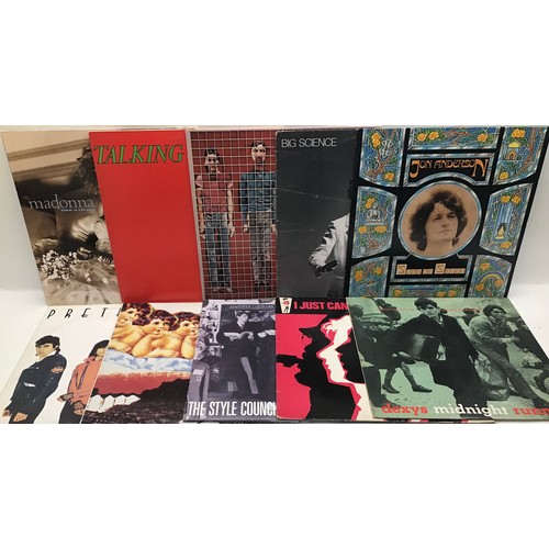 192 - ROCK AND POP RELATED BOX OF LP RECORDS. To include a selection of artists to include - Pink Floyd - ... 