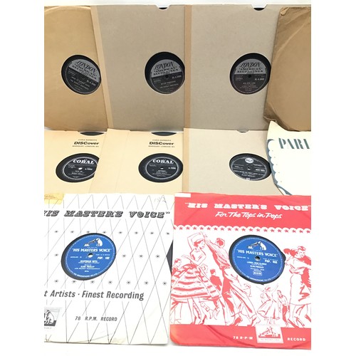 215 - SELECTION OF ROCK ‘N’ ROLL 78rpm RECORDS. Super collection here from The Everly Brothers - Elvis - a... 