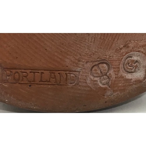 32 - Poole Pottery interest Guy Sydenham Portland Mermaid figure stand/base fully signed & marked to base