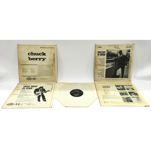 63 - CHUCK BERRY ALBUMS X 5. Collection in various conditions include - Chuck Berry x 2 - On Stage - Chuc... 