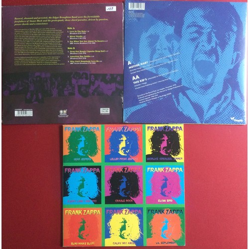 307 - 3 GREAT TITLED 10” COLOURED VINYL’S. This lot include’s Edgar Broughton Band ‘Revolt’ on purple colo... 