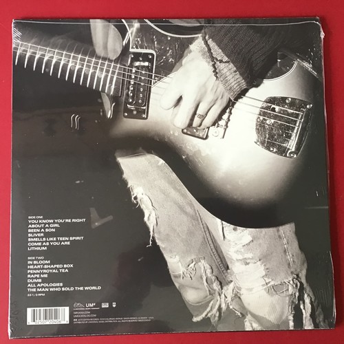 143 - NIRVANA 'GREATEST HITS' ALBUM. Exclusive limited smoke colored vinyl LP. New and factory sealed.