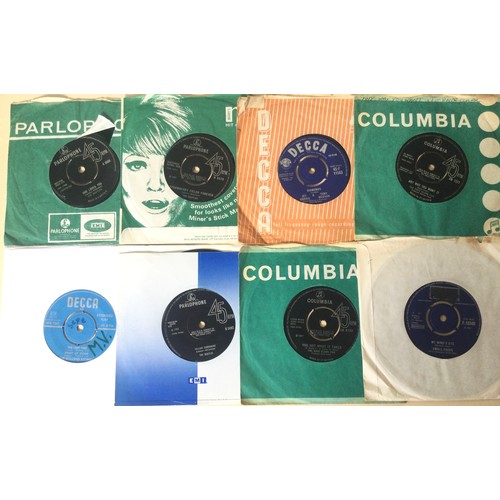 280 - CARRY CASE OF 1960’s SINGLES AND E.P’s. In this lot we find artist’s to include - The Beatles - The ... 