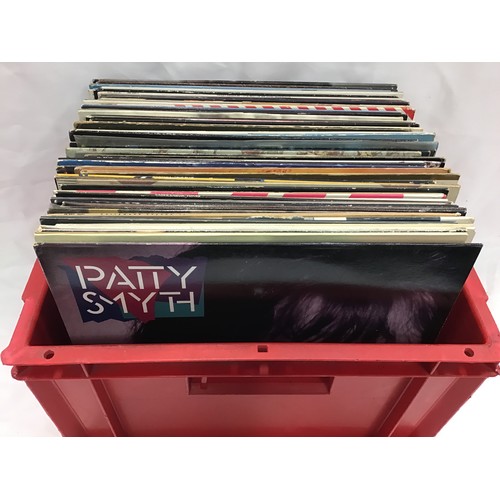 311 - BOX OF VARIOUS ROCK AND POP VINYL ALBUMS. Nice pile here to include artist’s Bob Dylan - The Nice - ... 