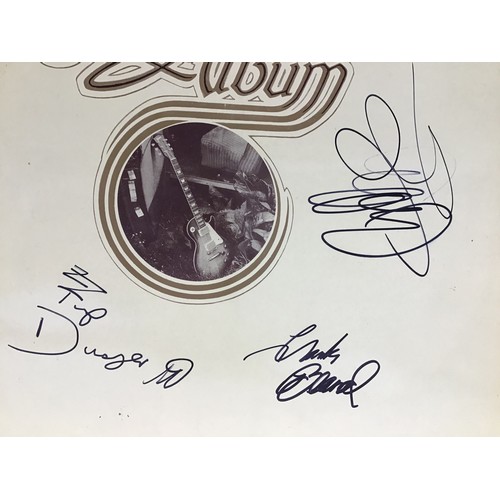 204 - ZZ TOP SIGNED LP RECORD. This album is entitled ‘Z Z Top’s First Album’ found here with all 3 signat... 