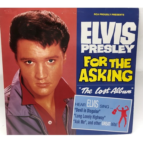 215 - ELVIS PRESLEY 'FOR THE ASKING'  (THE LOST ALBUM). This listing is for a West German import LP on RCA... 