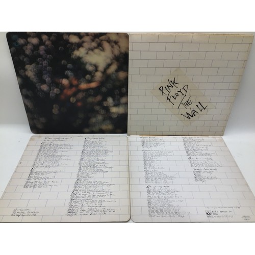 218 - PINK FLOYD VINYL LP RECORDS X 2. Starting with ‘The Wall’ on Harvest SHDW 411 from 1979 complete wit... 