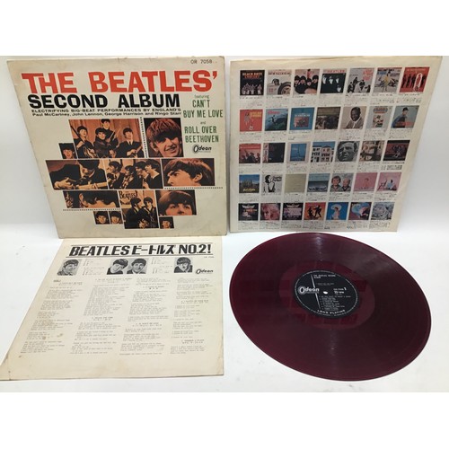 219 - THE BEATLES JAPANESE VINYL LP PRESSINGS. First we have a Stereo copy of ‘Beatles For Sale’ on Odeon ... 