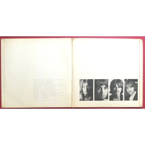 224 - BEATLES VINYL LP RECORD ‘ THE WHITE ALBUM’. This numbered (0426145) double album is a top opener com... 