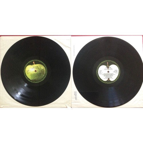 224 - BEATLES VINYL LP RECORD ‘ THE WHITE ALBUM’. This numbered (0426145) double album is a top opener com... 