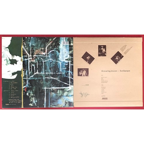 229 - THROWING MUSES LP VINYL RECORDS X 2. Here we have 2 titles as follows - ‘Hunk Papa & House Tornado’.... 