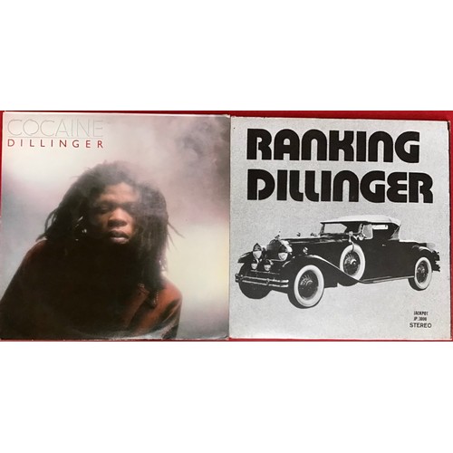 225 - 2 x VINYL ALBUMS BY DILLINGER. These albums are in Ex condition and titles are as follows - ‘Non Sto... 