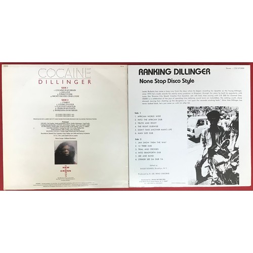 225 - 2 x VINYL ALBUMS BY DILLINGER. These albums are in Ex condition and titles are as follows - ‘Non Sto... 