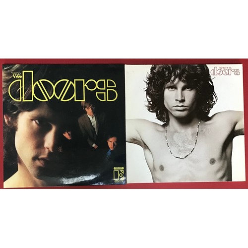 234 - THE DOORS VINYL ALBUMS X 2. First we have a 180g double album entitled ‘The Doors’ on APP 74007-45 f... 