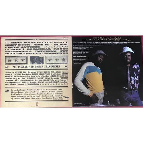 248 - BLACK UHURU VINYL LP RECORDS. 2 vinyls here entitled ‘Chill Out and Anthem’. Both on the Island labe... 