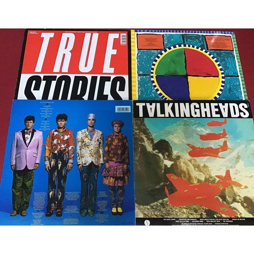 338 - TALKING HEADS VINYL LP RECORDS X 4. Here we have great albums to include - Little Creatures - Remain... 