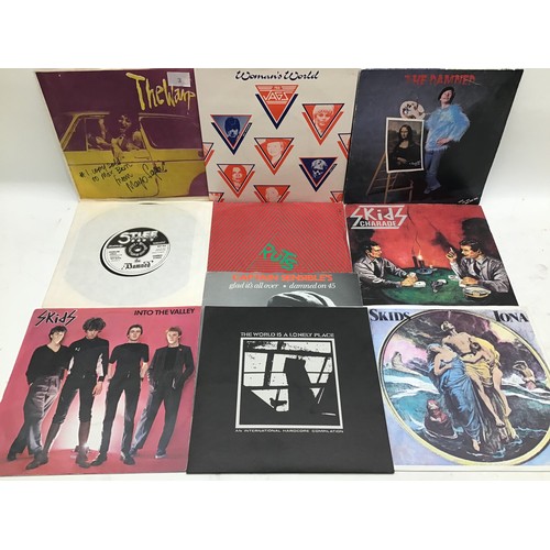 296 - 27 PUNK RELATED SINGLE VINYL RECORDS. Here we have a selection of artists to include - The Clash - T... 