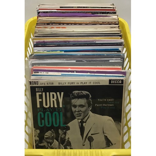 298 - SELECTION OF VARIOUS EP SINGLES. Nice varied selection of 50’s and 60’s extended play records with a... 