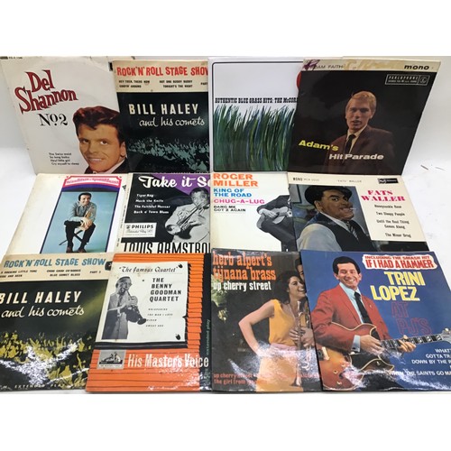 298 - SELECTION OF VARIOUS EP SINGLES. Nice varied selection of 50’s and 60’s extended play records with a... 